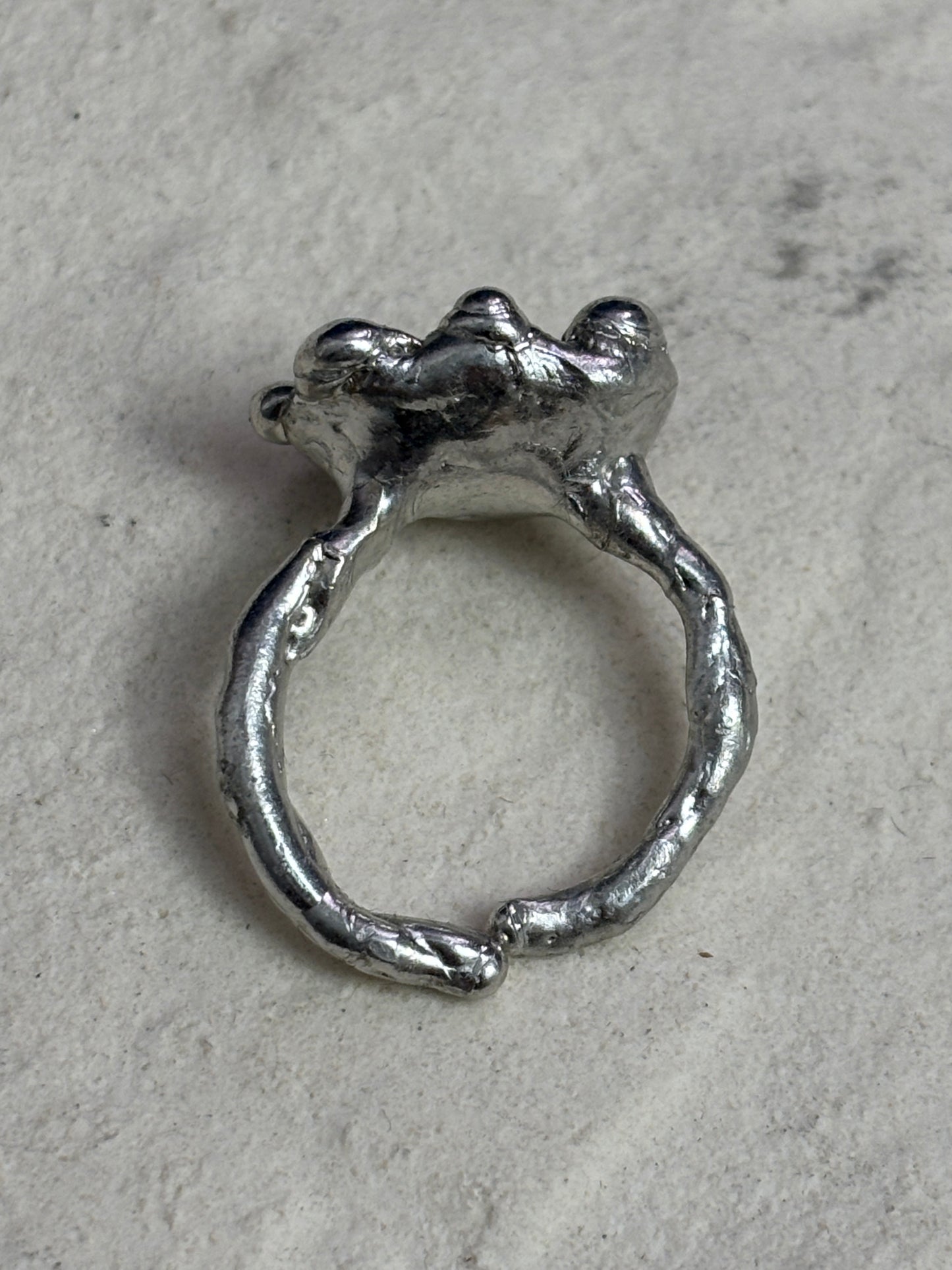 Shooting Stars Ring Green