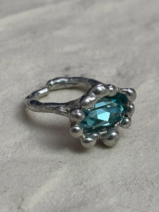 Shooting Stars Ring Torquoise